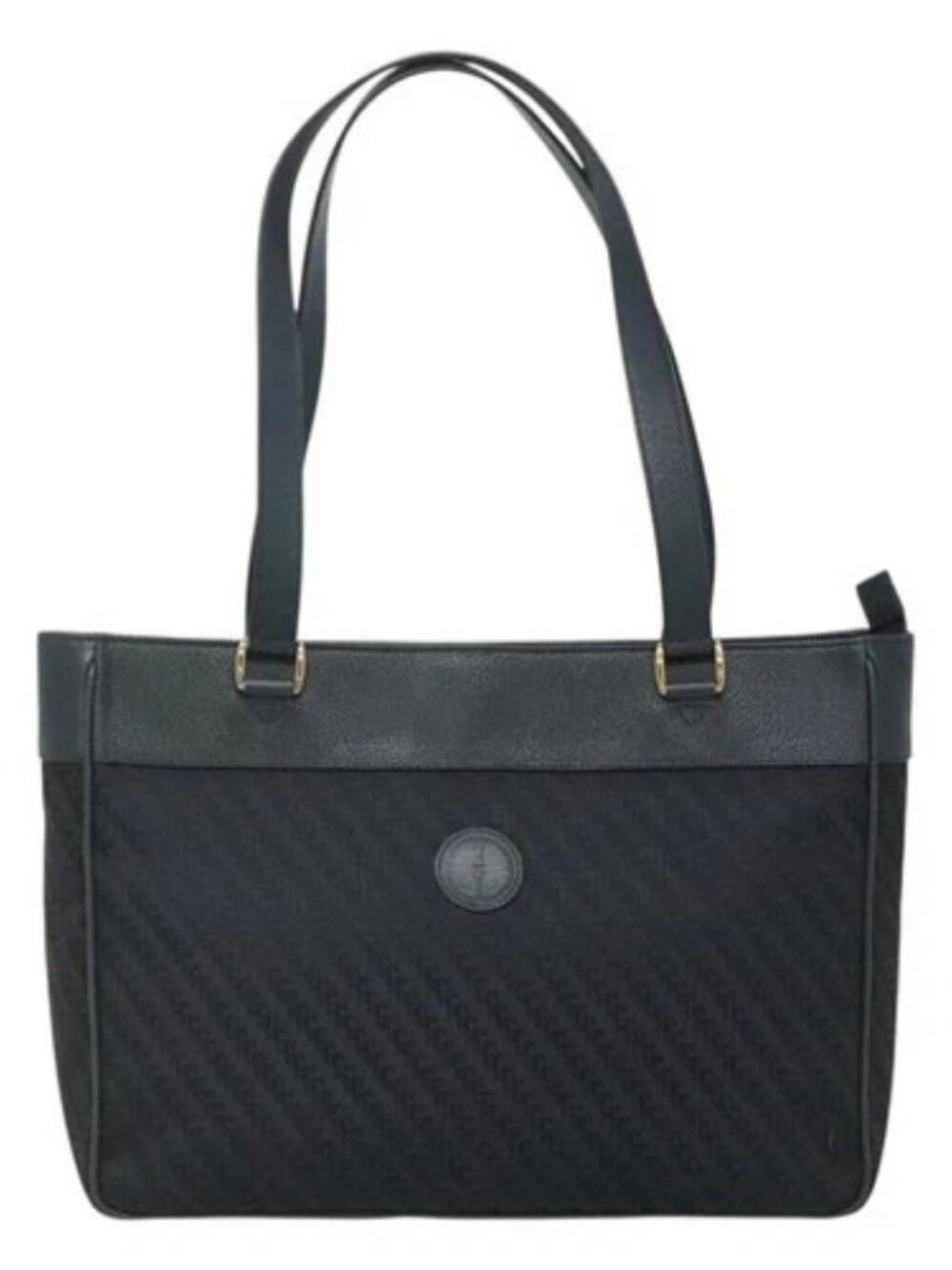 GUCCI Tote Bag Canvas Navy Gold 001 865 1525 - Picture 10 of 15